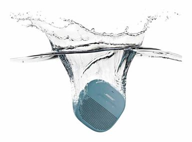 PARLANTE BLUETOOTH BOSE PORTATIL IMPERMEABLE SOUNDLINK MICRO ALTAVOZ PEQUEÑO MICROFONO COLOR AZUL PIEDRA - 3