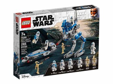 JUEGUETE LEGO STAR WARS 501ST LEGION CLONE TROOPERS 75280 - 1