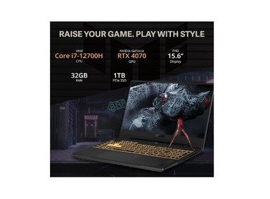 LAPTOP GAMER ASUS TUF GAMING 32GB 1TB SSD F15 DDR4 PCLE - 2