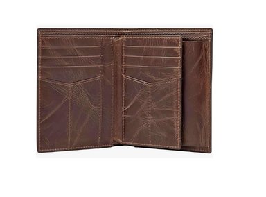 BILLETERA FOSSIL MARRÓN HOMBRE - 2