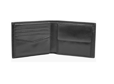BILLETERA FOSSIL NEGRO HOMBRE - 2