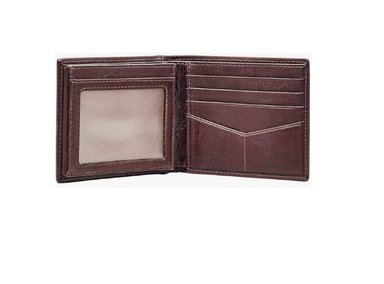 BILLETERA FOSSIL MARRÓN HOMBRE - 2