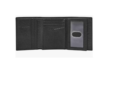 BILLETERA FOSSIL NEGRO HOMBRE - 2