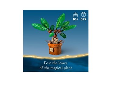 LEGO HARRY POTTER FIGURA DE MANDRAGORA - 2
