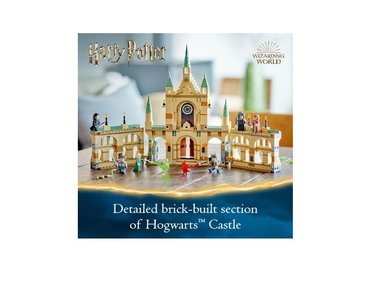LEGO HARRY POTTER JUGUETES DE CONSTRUCCION DE LA BATALLA DE HOGWARTS - 2