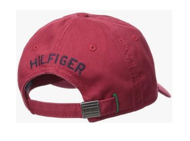 GORRA TOMMY HILFIGER AJUSTABLE BEISBOL ARDIN GUINDA - 2