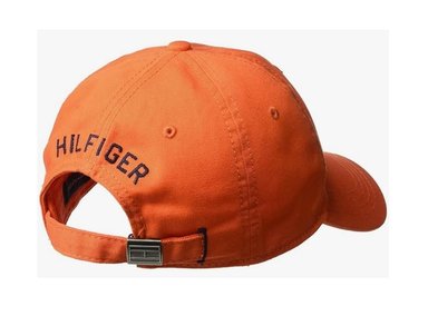 GORRA TOMMY HILFIGER AJUSTABLE BEISBOL ARDIN NARANJA - 2