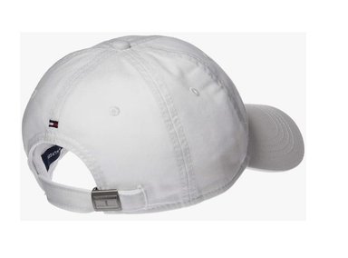 GORRA TOMMY HILFIGER AJUSTABLE BEISBOL BLANCO - 2