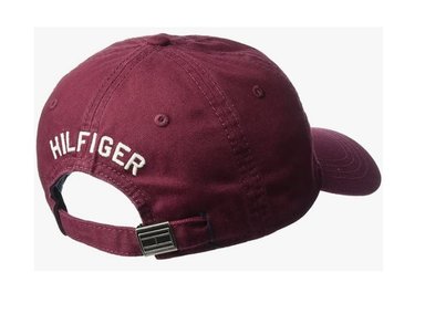 GORRA TOMMY HILFIGER AJUSTABLE BEISBOL ARDIN VINO - 2