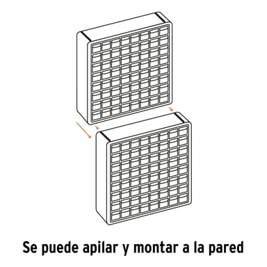 ORGANIZADOR TRUPER NEGRO 64 GAVETAS 20 PULGADAS - 6