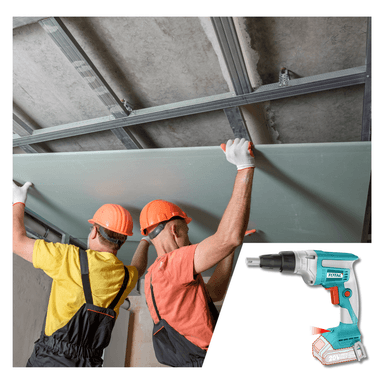ATORNILLADOR DE DRYWALL 20V + BATERIA 2AH Y CARGADOR TOTAL - 6