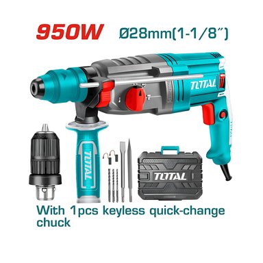 ROTOMARTILLO SDS PLUS 950W CON ACOPLE TOTAL - 2