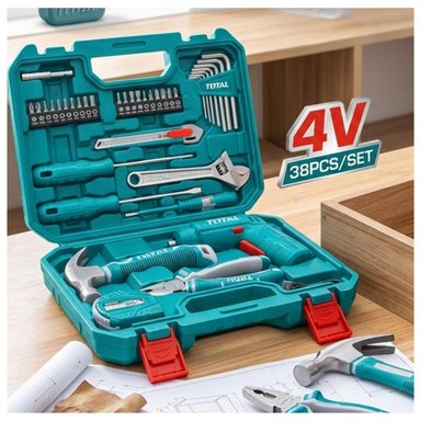 SET ATORNILLADOR 4V + 38PZS HERRAMIENTAS TOTAL - 2
