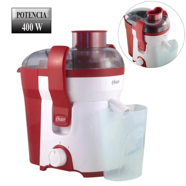 EXTRACTOR OSTER 400W JUGOS FPSTJE316R - 1