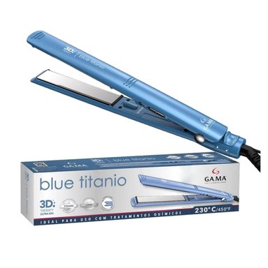 PLANCHA ALISADOR GAMA 3D BLUE TITANIO BECHS0000002426 AZUL - 6