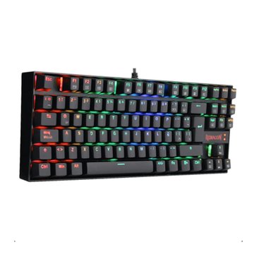 TECLADO REDRAGON MECANICO KUMARA K552RGB1 RED SWITCH BLACK K552RGB-1 - 1