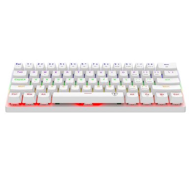 TECLADO T-DAGGER RAINBOW WHITE T-TGK321W ARENA - 2