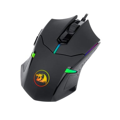 MOUSE GAMER REDRAGON M601-RGB NEGRO CENTROPHORUS 7200 DPI - 5