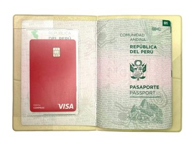PORTA PASAPORTE COOL BAGS AZUL TRAVEL - 2