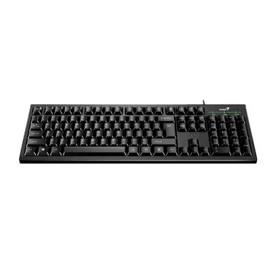 TECLADO GENIUS KB-100 NEGRO (31300005401) - 1