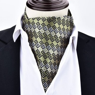 BUFANDA CORBATA LIAM DE SEDA PARA HOMBRE - 1