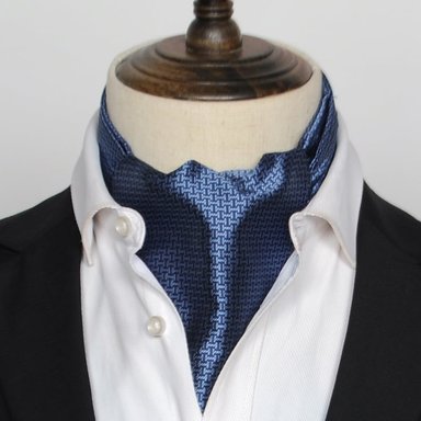 BUFANDA CORBATA RICHARD DE SEDA PARA HOMBRE - 1