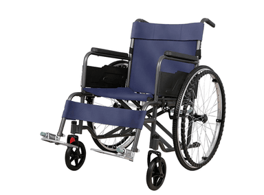 SILLAS RUEDAS FIRST CARE STANDARD PLEGABLE AZUL OSCURO - 1