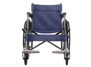 SILLAS RUEDAS FIRST CARE STANDARD PLEGABLE AZUL OSCURO - 3