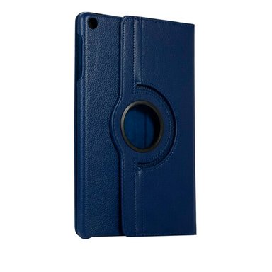 FUNDA PARA IPAD PRO 4TA GEN 12.9' FLIPCOVER GIRATORIA AZUL RESISTENTE - 2