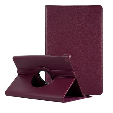 FUNDA PARA HONOR X8 10.1' FLIPCOVER GIRATORIA MORADA RESISTENTE - 1