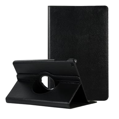 FUNDA PARA SAMSUNG TAB A9 8.7' FLIPCOVER GIRATORIA NEGRA RESISTENTE - 1