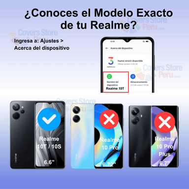 MICA PARA REALME 10S FILM HYDROGEL ANTI-ESPÍA ANTISHOCK RESISTENTE - 2