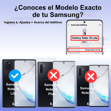 MICA PARA SAMSUNG NOTE 10 LITE FILM HYDROGEL ANTI-ESPÍA ANTISHOCK - 2