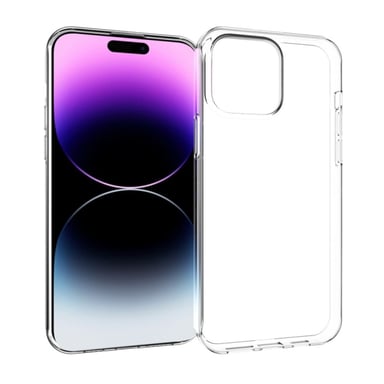 FUNDA PARA IPHONE 14 PRO TPU ANTISHOCK TRANSPARENTE RESISTENTE - 1