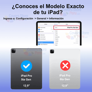 FUNDA PARA IPAD PRO 5TA GEN 12.9' IMANTADA ANTISHOCK AZUL - 2