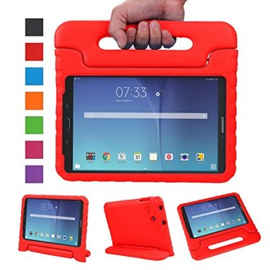 FUNDA PARA SAMSUNG TAB A11 8.7' DE MALETA GOMA ROJO RESISTENTE - 1