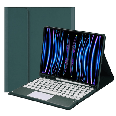 FUNDA CON TECLADO TOUCH XIAOMI PAD 7 11.2' VERDE - 1
