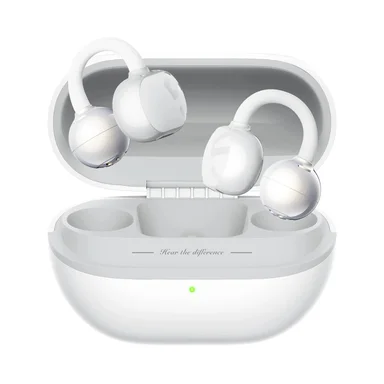 AUDÍFONO SOUNDPEATS POP CLIP PURPURA 30H CON CANCELACION DE RUIDO ENC IPX4 - 1