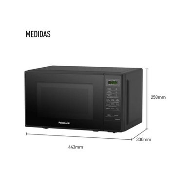 HORNO MICROONDAS PANASONIC 20L - SB25JBRPK - 2