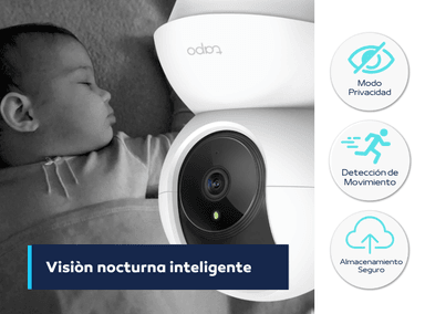 CÁMARA SEGURIDAD TP-LINK C200 FULL HD WI-FI 360º TAPO C200 - 4