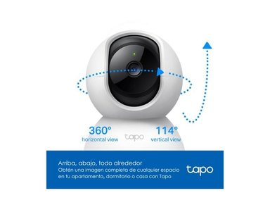 KIT DE 2 CÁMARAS DE SEGURIDAD TAPO C200 FULL HD + MICRO SD 128GB PARA INTERIORES - 4