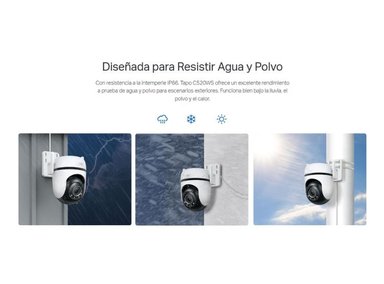 KIT DE 3 CÁMARA SEGURIDAD TP-LINK TAPO C520WS 2K QHD CON AUDIO BIDIRECCIONAL - 8