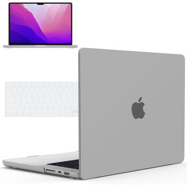 CASE IBENZER NEON PARTY HARD-SHELL FOR 16' MACBOOK PRO M1 CLEAR - 1
