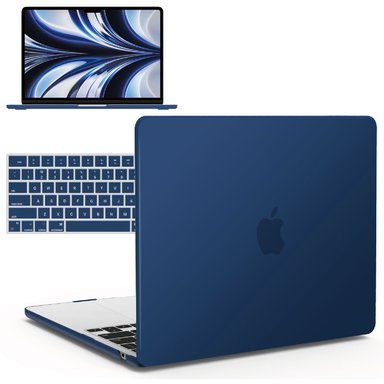 CASE IBENZER NEON PARTY HARDSHELL FOR 15' MACBOOK AIR NAVY BLUE - 1