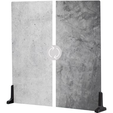 ACCESORIO FOTOGRAFÍA V-FLAT WORLD DUO-BOARD DOUBLE-SIDED BACKGROUND ICED CONCRETE MIDNIGHT CEMENT 24 X 24' - 1