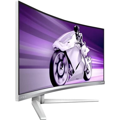 MONITOR PHILIPS 34" 7000 1440P HDR 165 HZ CURVED ULTRAWIDE GAMING WHITE - 1