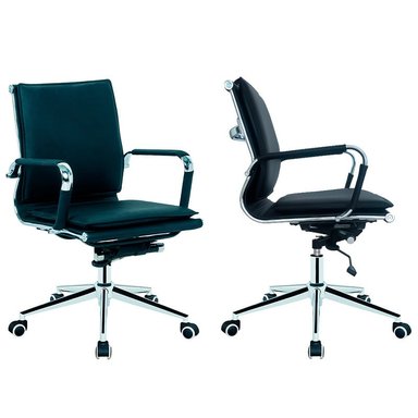 SILLA SVENSON NEGRO GIRATORIA - 1
