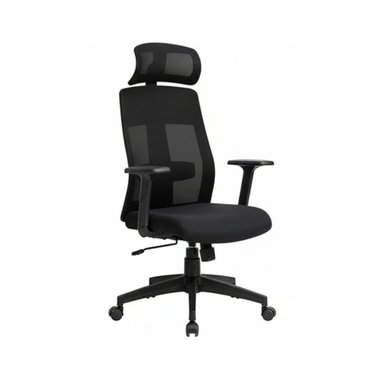 SILLA TELMA C/CABEZAL NEGRA - 1