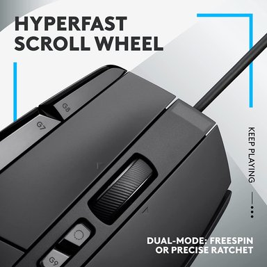 LOGITECH G RATÓN PARA JUEGOS CON CABLE 502 X - 3