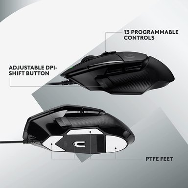 LOGITECH G RATÓN PARA JUEGOS CON CABLE 502 X - 5